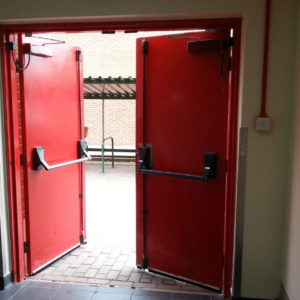 Противопожарная дверь 2300×1700 / серия FRM55451