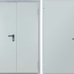 Противопожарная дверь 2300×900 / серия FRM55406