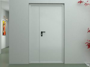 Противопожарная двупольная дверь / серия FRM7253