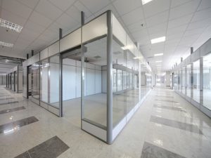 Противопожарная перегородка с двойным остеклением / серия FRM5244