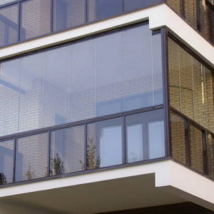 Противопожарное остекление балкона / серия FRM1119